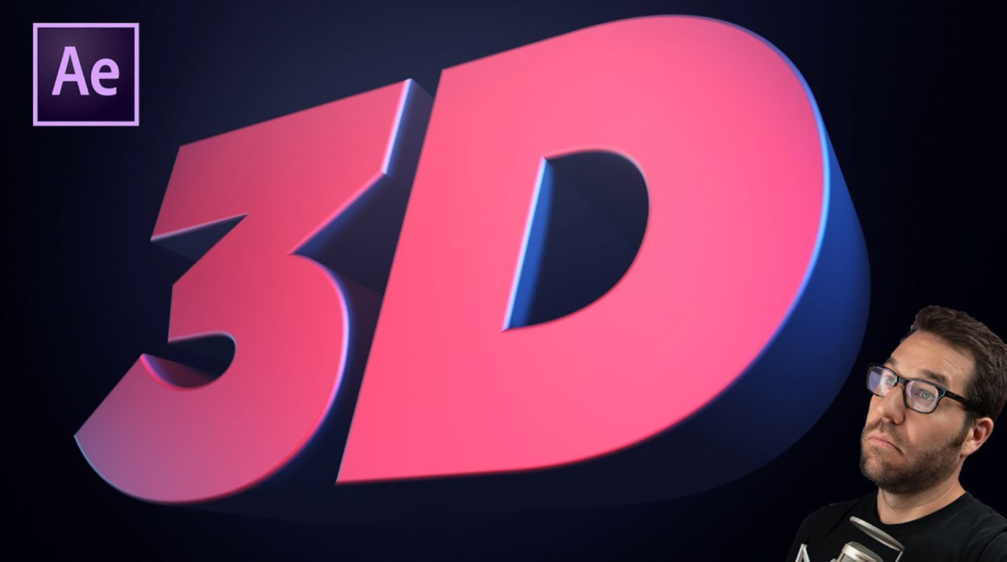 Create 3d Text In After Effects Without Any Plugins