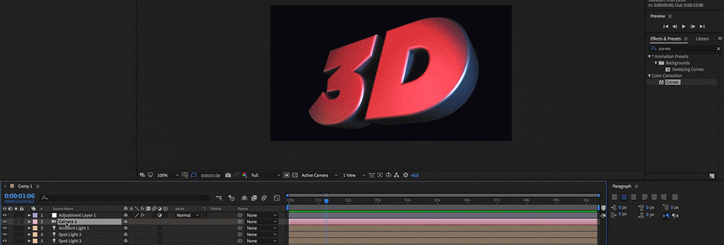 Create 3D Text in After Effects Without Any Plugins - Animate