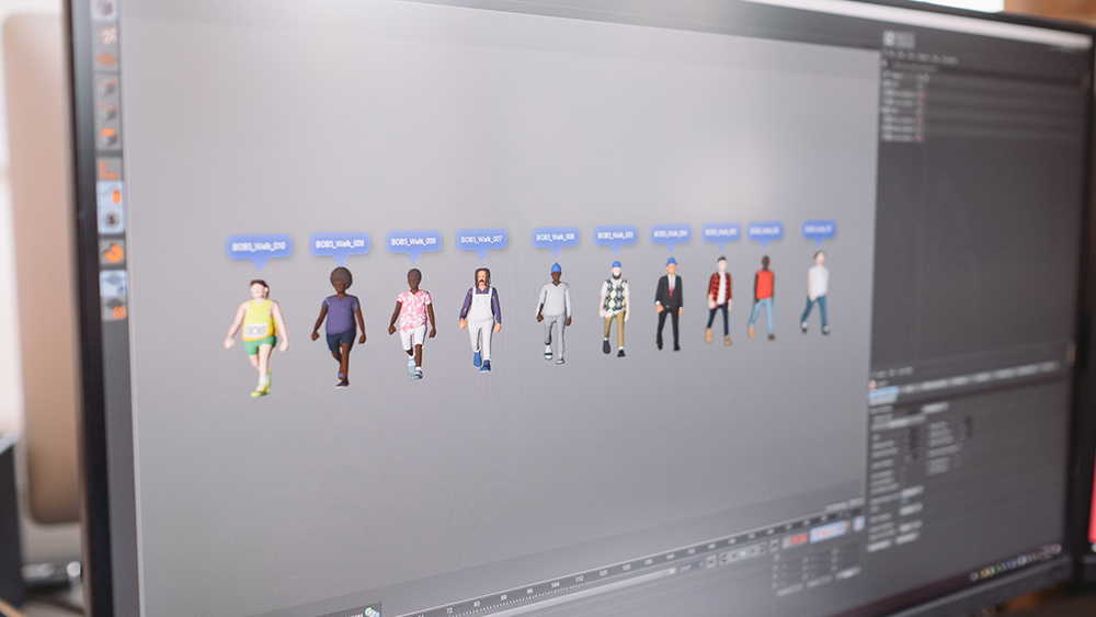 Animating 6 PayPal Commercials Using Cinema 4D and Redshift - Characters 