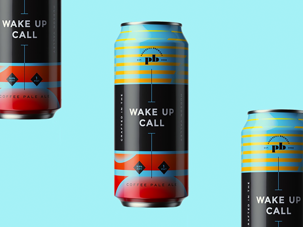 Cheers! Designing Beer Can Labels and 3D Renders as Seen in TIME - Wake Up