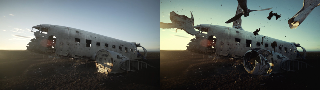 Interview: Making Iceland's Landscape More Surreal- Side-by-side Comparison