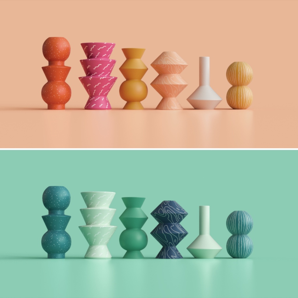 Arnold is the Most Versatile Render Engine for Cinema 4D - Modern Surface Material Collection Vase