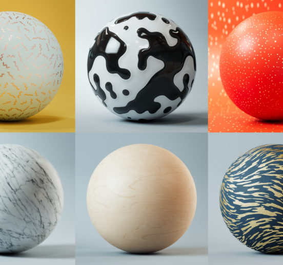 Textured spheres