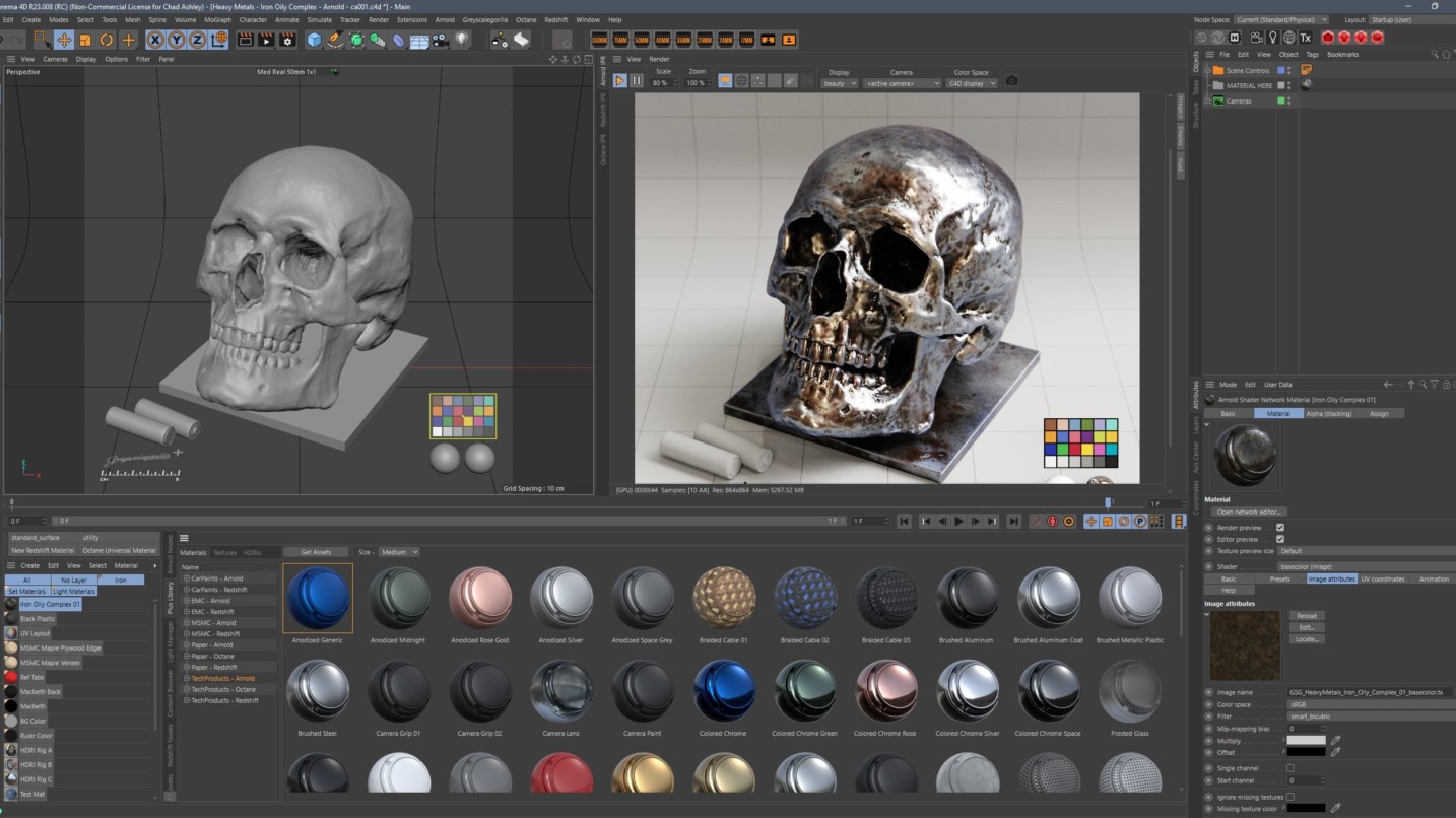 download the new CINEMA 4D Studio R26.107 / 2024.1.0