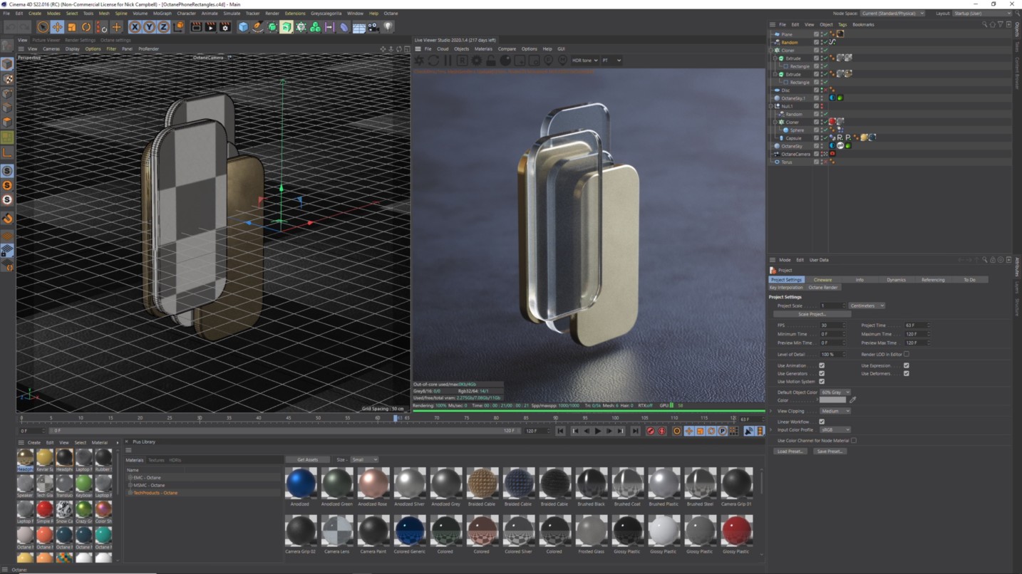 10 Cinema 4D Artists Donate Their Layouts Greyscalegorilla