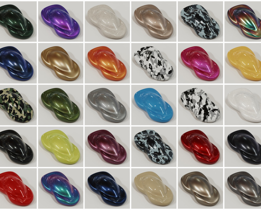 Car Paint Material Collection - Greyscalegorilla