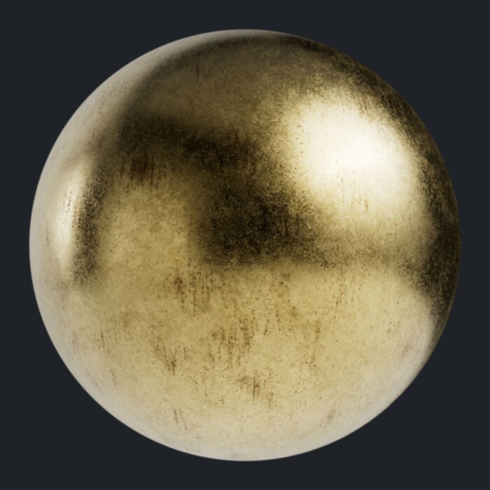 C Gold Corroded Texture