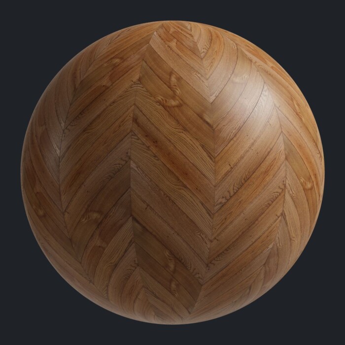 Chevron White Oak Parquet Floor texture