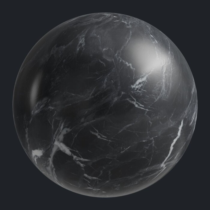 China Black Leathered Marble texture