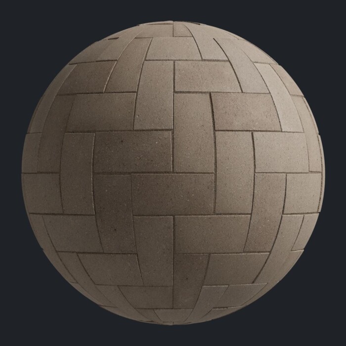 Herringbone Tan Concrete tiles texture