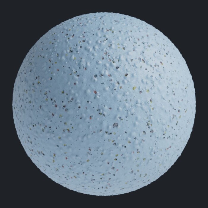 crater foam blue texture