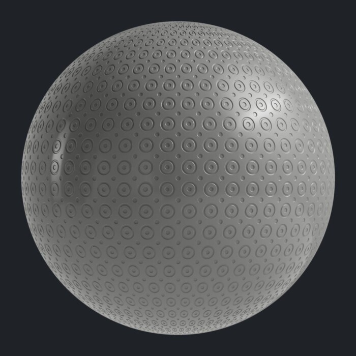 embossed plastic circle dot texture