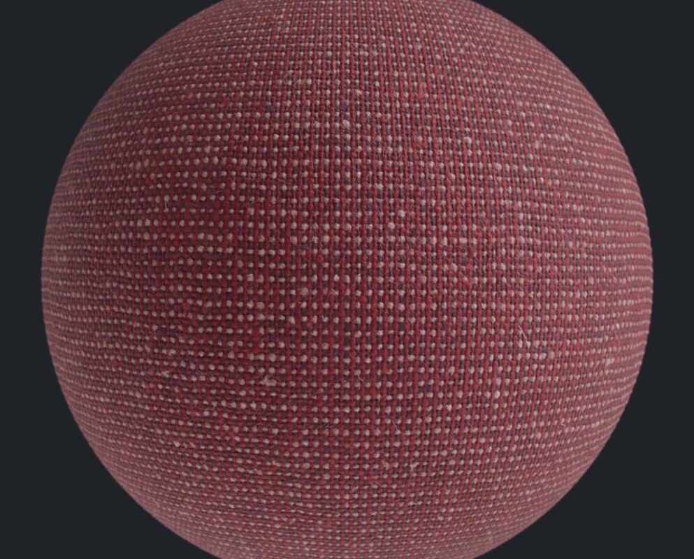 red wool speckle fabric texture